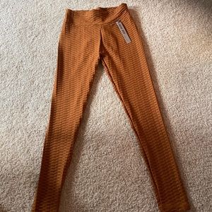 Anti cellulite textured high waist leggings